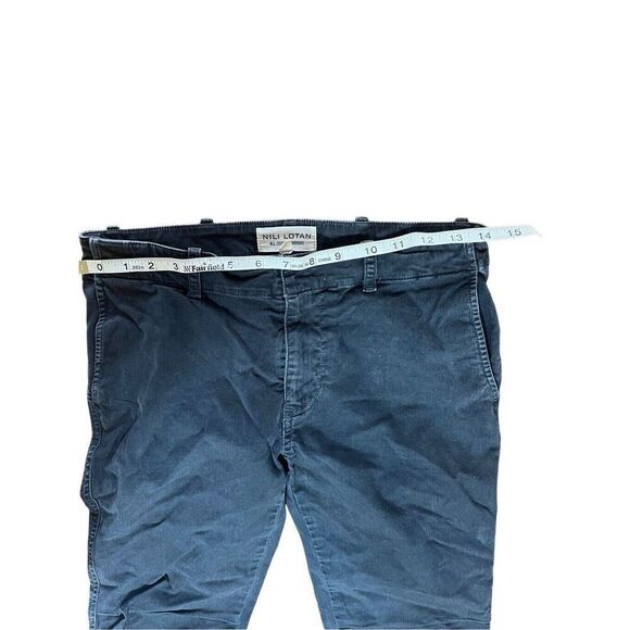 Nili Lotan Stretch Cotton Carbon Gray Cargo Jenna Ankle Pants Trouser Size 2 - Picture 14 of 16